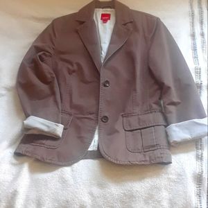 Esprit vintage  women's  blazer cotton. Size 6.